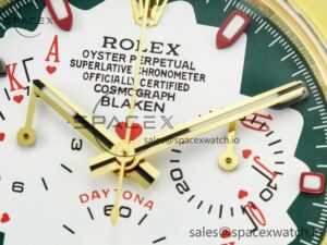 Daytona YG Noob Best Edition Green/White Dial on YG Oyster Bracelet SA4130 - Image 9