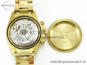 Daytona YG Noob Best Edition Green/White Dial on YG Oyster Bracelet SA4130 - Image 17