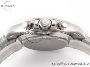 Daytona SS Bezel Noob Best Edition Ice Blue Dial on SS Oyster Bracelet SA4130 - Image 14