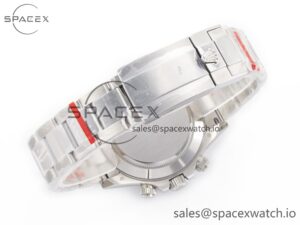 Daytona SS Bezel Noob Best Edition Ice Blue Dial on SS Oyster Bracelet SA4130 - Image 15