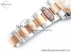DateJust 41 126331 Clean Best Edition RG Dial Stick Markers on Oyster Bracelet VR3235 - Image 25