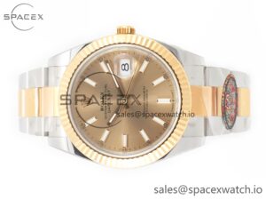 DateJust 41 126333 Clean Best Edition YG Dial Stick Markers on Oyster Bracelet VR3235 - Image 8