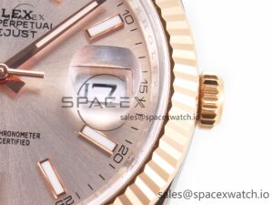 DateJust 41 126331 Clean Best Edition RG Dial Stick Markers on Oyster Bracelet VR3235 - Image 11
