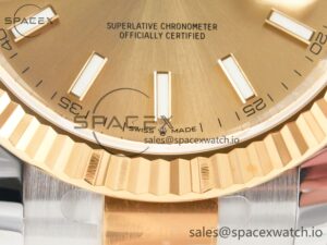 DateJust 41 126333 Clean Best Edition YG Dial Stick Markers on Oyster Bracelet VR3235 - Image 12