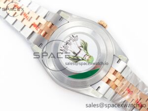 DateJust 41 126331 Clean 904L SS/RG 1:1 Best Edition Rose Gold Diamond Dial on SS/RG Jubilee Bracelet VR3235 - Image 16