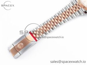DateJust 41 126331 Clean 904L SS/RG 1:1 Best Edition Rose Gold Diamond Dial on SS/RG Jubilee Bracelet VR3235 - Image 24