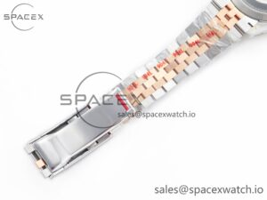 DateJust 41 126331 Clean 904L SS/RG 1:1 Best Edition Rose Gold Diamond Dial on SS/RG Jubilee Bracelet VR3235 - Image 25