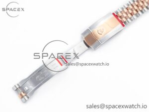 DateJust 41 126331 Clean 904L SS/RG 1:1 Best Edition Rose Gold Diamond Dial on SS/RG Jubilee Bracelet VR3235 - Image 26