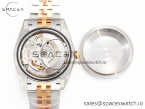 DateJust 41 126333 Clean 1:1 Best Edition 904L Steel YG Textured Dial on SS/YG Jubilee Bracelet VR3235 - Image 17