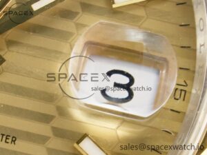 DateJust 41 126333 Clean 1:1 Best Edition 904L Steel YG Textured Dial on SS/YG Jubilee Bracelet VR3235 - Image 11
