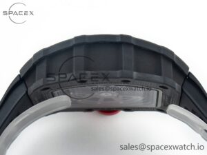 RM035 Carbon SONIC Best Edition Skeleton Dial on Black Rubber Strap Clone RMUL2 V2 - Image 13