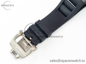 RM035 Red Carbon SONIC Best Edition Skeleton Dial on Black Rubber Strap Clone RMUL2 V2 - Image 21