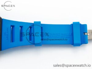 RM035 Carbon SONIC Best Edition Skeleton Dial on Blue Rubber Strap Clone RMUL2 V2 - Image 23