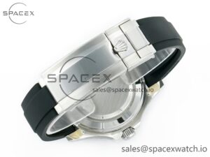 Yacht-Master 226658 Weight PG/Tungsten Gold ARF 1:1 Best Edition Black Ceramic Bezel on Oysterflex Rubber Strap VS3235 - Image 15