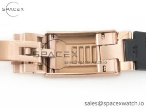 Yacht-Master 126655 Gain Weight RG/Tungsten Gold ARF 1:1 Best Edition Black Ceramic Bezel on Oysterflex Rubber Strap VR3235 - Image 32