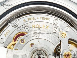 Yacht-Master 226658 Weight PG/Tungsten Gold ARF 1:1 Best Edition Black Ceramic Bezel on Oysterflex Rubber Strap VS3235 - Image 20