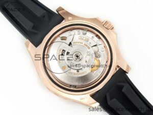 Yacht-Master 126655 Gain Weight RG/Tungsten Gold ARF 1:1 Best Edition Black Ceramic Bezel on Oysterflex Rubber Strap VR3235 - Image 18
