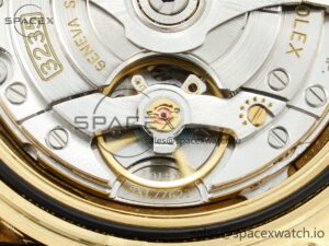 Yacht-Master 226659 Gain Weight YG/Tungsten Gold ARF 1:1 Best Edition Black Ceramic Bezel on Oysterflex Rubber Strap VS3235 - Image 23