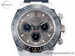 Daytona 116519 APS 1:1 Best Edition 904L SS Case Grey Dial on Oysterflex Strap SH4130 (Gain Weight) - Image 2