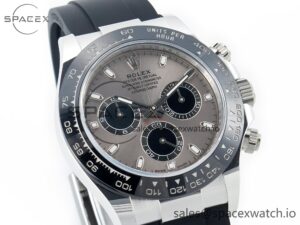 Daytona 116519 APS 1:1 Best Edition 904L SS Case Grey Dial on Oysterflex Strap SH4130 (Gain Weight) - Image 3