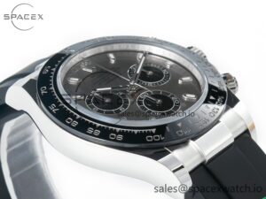 Daytona 116519 APS 1:1 Best Edition 904L SS Case Grey Dial on Oysterflex Strap SH4130 (Gain Weight) - Image 6