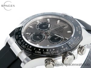 Daytona 116519 APS 1:1 Best Edition 904L SS Case Grey Dial on Oysterflex Strap SH4130 (Gain Weight) - Image 5