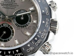 Daytona 116519 APS 1:1 Best Edition 904L SS Case Grey Dial on Oysterflex Strap SH4130 (Gain Weight) - Image 11