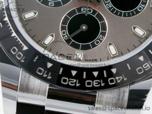 Daytona 116519 APS 1:1 Best Edition 904L SS Case Grey Dial on Oysterflex Strap SH4130 (Gain Weight) - Image 12