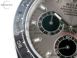 Daytona 116519 APS 1:1 Best Edition 904L SS Case Grey Dial on Oysterflex Strap SH4130 (Gain Weight) - Image 9