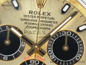 Daytona 116518 APS 1:1 Best Edition 904L SS Case YG Dial on Oysterflex Strap SH4130 (Gain Weight) - Image 10