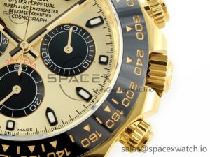 Daytona 116518 APS 1:1 Best Edition 904L SS Case YG Dial on Oysterflex Strap SH4130 (Gain Weight) - Image 11
