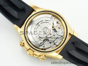 Daytona 116518 APS 1:1 Best Edition 904L SS Case YG Dial on Oysterflex Strap SH4130 (Gain Weight) - Image 18