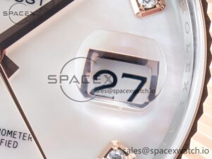 Datejust 126331 41mm 904L SS/RG Clean 1:1 Best Edition MOP Diamond Dial on Jubilee Bracelet VR3235 - Image 11