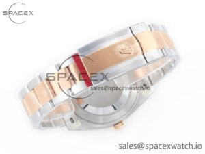 DateJust 41mm 126331 904L SS/RG Clean 1:1 Best Edition Brown Dial on Oyster Bracelet VR3235 - Image 15