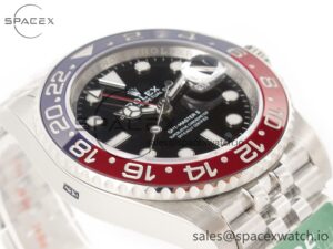 GMT-Master II 126710 BLRO Blue/Red Ceramic 904L ARF 1:1 Best Edition on Jubilee Bracelet SH3285 CHS V3 - Image 6
