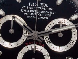Daytona 116520 Clean 1:1 Best Edition 904L SS Case and Bracelet Black Dial SA4130 V2 - Image 9