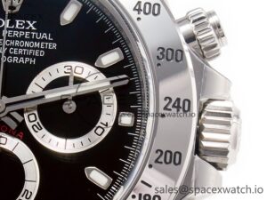 Daytona 116520 Clean 1:1 Best Edition 904L SS Case and Bracelet Black Dial SA4130 V2 - Image 10