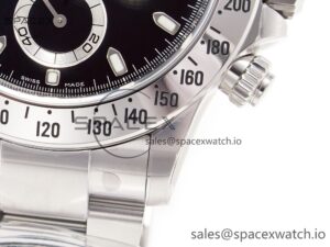 Daytona 116520 Clean 1:1 Best Edition 904L SS Case and Bracelet Black Dial SA4130 V2 - Image 13