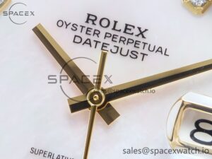 Datejust 126331 41mm 904L SS/YG Clean 1:1 Best Edition MOP Diamond Dial on Jubilee Bracelet VR3235 - Image 9