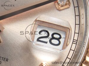 DateJust 41 126331 904L SS/RG Clean 1:1 Best Edition Steel Silver Diamond Stick Dial on Jubilee Bracelet VR3235 - Image 11