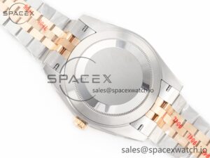 DateJust 41 126331 904L SS/RG Clean 1:1 Best Edition Steel Silver Diamond Stick Dial on Jubilee Bracelet VR3235 - Image 16