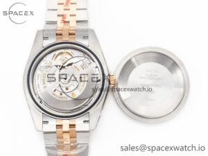 DateJust 41 126331 904L SS/RG Clean 1:1 Best Edition Steel Silver Diamond Stick Dial on Jubilee Bracelet VR3235 - Image 17