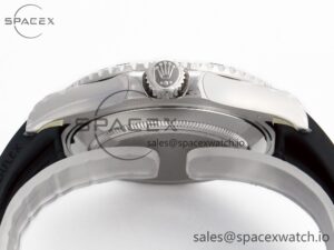 Yacht-Master 42mm 226659 VSF 1:1 Best Edition 3D Black Ceramic Bezel on Black Rubber Strap VS3235(Gain Weight) - Image 14