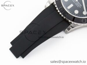 Yacht-Master 42mm 226659 VSF 1:1 Best Edition 3D Black Ceramic Bezel on Black Rubber Strap VS3235(Gain Weight) - Image 25