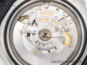 Yacht-Master 42mm 226659 VSF 1:1 Best Edition 3D Black Ceramic Bezel on Black Rubber Strap VS3235(Gain Weight) - Image 19