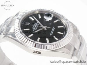 DateJust 41 126334 904L SS VSF 1:1 Best Edition Black Dial on Oyster Bracelet VS3235 - Image 6