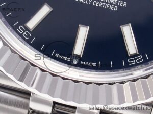 DateJust 41 126334 904L SS VSF 1:1 Best Edition Blue Dial on Jubilee Bracelet VS3235 - Image 12