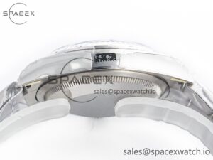 DateJust 41 126330 904L SS VSF 1:1 Best Edition Gray Dial Green Roman on Oyster Bracelet VS3235 - Image 13