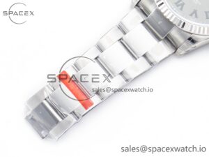 DateJust 41 126330 904L SS VSF 1:1 Best Edition Gray Dial Green Roman on Oyster Bracelet VS3235 - Image 25