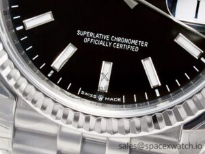 DateJust 36 SS 116234 VSF 1:1 Best Edition 904L Steel Black Stick Dial on Jubilee Bracelet VS3135 - Image 12